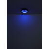 Plafonnier Globo BRANZA LED Noir, 1 lumière, Télécommandes