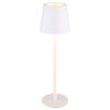 Lampe de table Globo VANNIE LED Blanc, 1 lumière