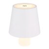 Lampe de table Globo VANNIE LED Blanc, 1 lumière