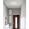 Plafonnier Globo LAMELA LED Blanc, 1 lumière