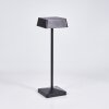 Lampe de table Algeraz LED Noir, 1 lumière