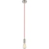 Suspension Nickel mat, 1 lumière