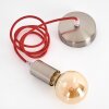 Suspension Cispus Nickel mat, 1 lumière