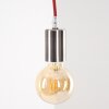 Suspension Cispus Nickel mat, 1 lumière