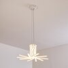 Suspension Bangor LED Blanc, 1 lumière