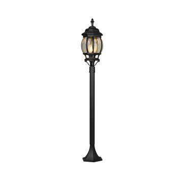 Lampadaire d'extérieur Trio Elvo Noir, 1 lumière