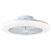 Plafonnier Brilliant Salerno LED Blanc, 1 lumière, Télécommandes