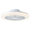 Plafonnier Brilliant Salerno LED Blanc, 1 lumière, Télécommandes