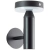Applique murale d'extérieur Brilliant Magua LED Noir, 1 lumière