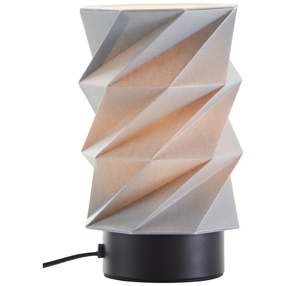 Lampe de table Brilliant Paperfold Noir, 1 lumière main product photo