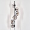 Lampadaire - Verre 15 cm Gastor Clair, Fumé, 6 lumières