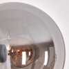 Lampadaire - Verre 15 cm Gastor Ambre, Fumé, 5 lumières