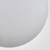 Plafonnier - Verre 12 cm Chehalis Blanc, 8 lumières