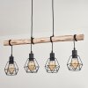Suspension Yaak, 4 lumières