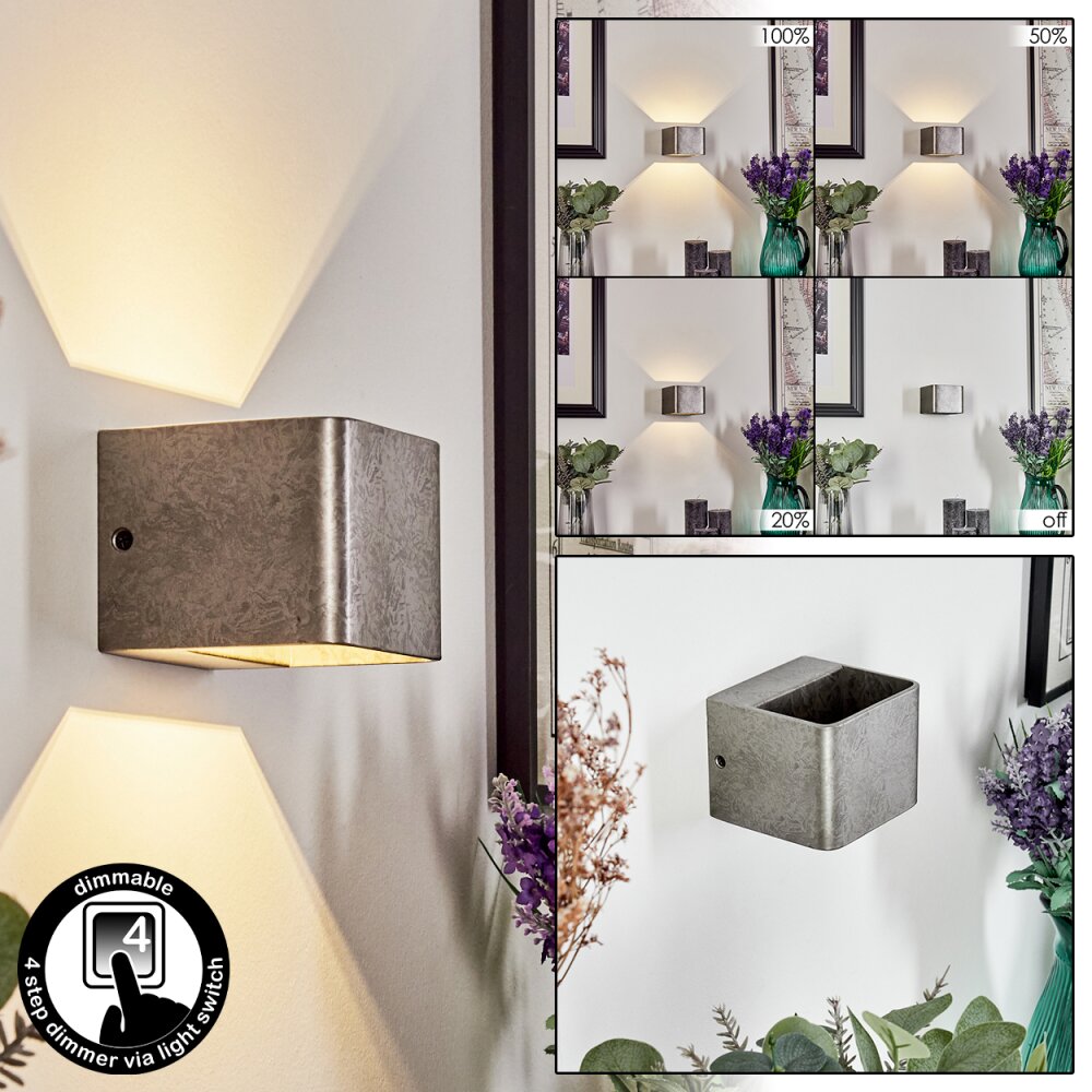 Applique murale Chuitna LED Nickel vieilli, 1 lumière main product photo