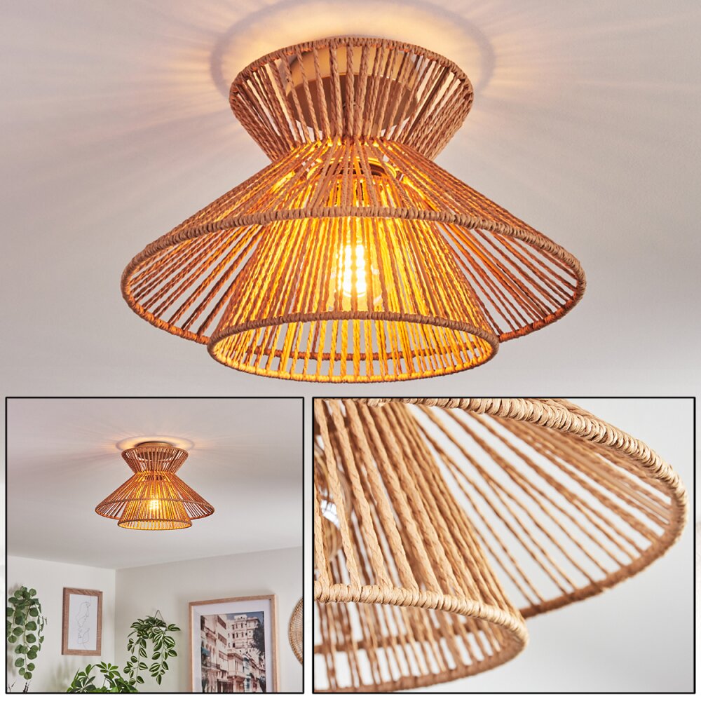 Plafonnier Avarenta Laiton, 1 lumière main product photo