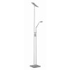 Lampadaire Reality LUKE LED Nickel mat, 2 lumières