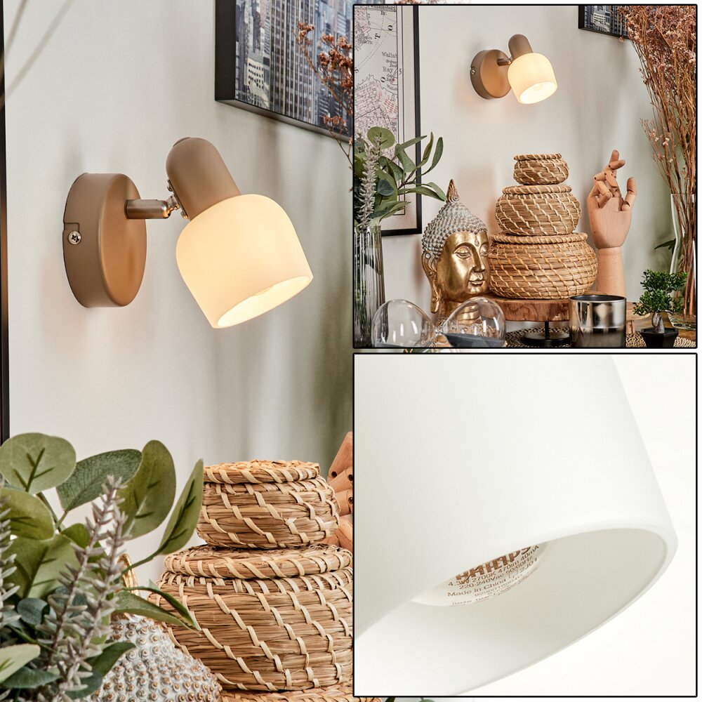 Applique murale Sivol Beige, Sable, 1 lumière main product photo