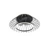 Ventilateur de plafond Reality KARLSBORG LED Noir, 1 lumière, Télécommandes