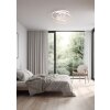 Ventilateur de plafond Reality UMEA LED Blanc, 1 lumière, Télécommandes