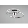 Ventilateur de plafond Reality UMEA LED Chrome, 1 lumière, Télécommandes