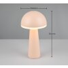 Lampe de table Reality FUNGO LED Beige, 1 lumière