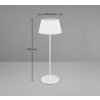 Lampe de table Reality SUAREZ LED Blanc, 1 lumière