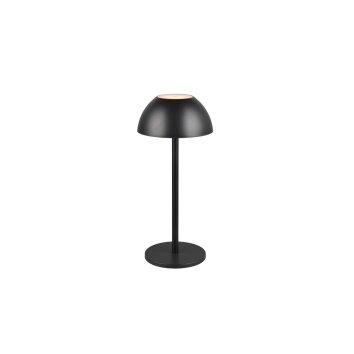 Lampe de table Reality RICARDO LED Noir, 1 lumière