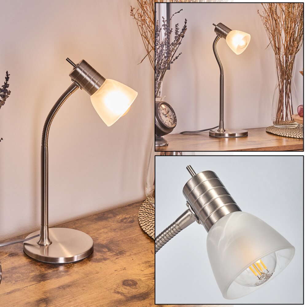 Stampen Lampe à poser Nickel mat, 1 lumière main product photo