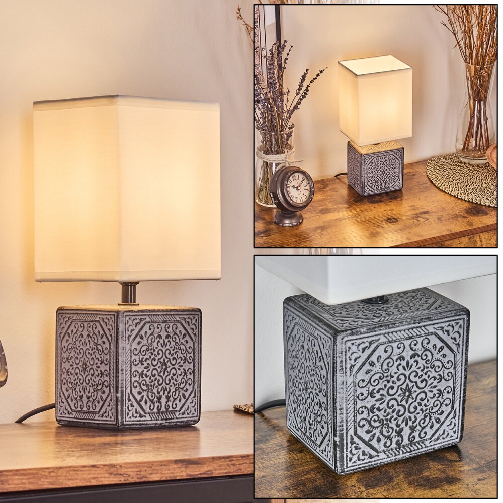 Forshyttan Lampe à poser Gris, Blanc, 1 lumière main product photo