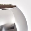 Koyoto Lampe à poser 15 cm Chrome, 1 lumière