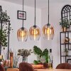 Vevino Suspension Ambre, Clair, 3 lumières