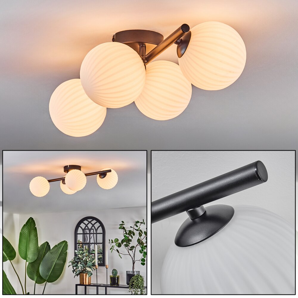 Chehalis Plafonnier Blanc, 4 lumières main product photo