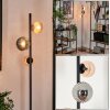 Remaisnil Lampadaire Ambre, Fumé, 3 lumières