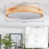 Sofo Plafonnier LED Blanc, 1 lumière Sofo Plafonnier LED Blanc, 1 lumière