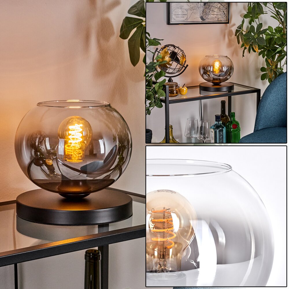 Apedo Lampe à poser Noir, 1 lumière main product photo