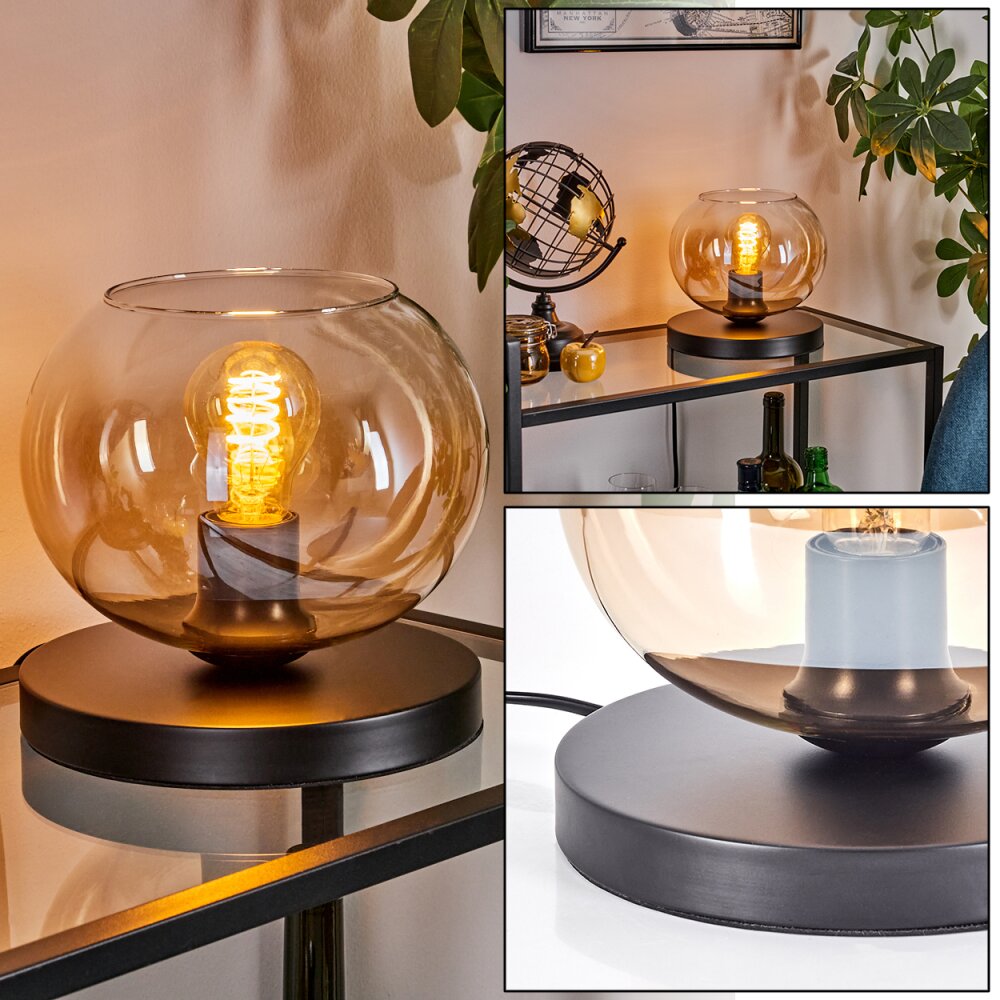 Apedo Lampe à poser Ambre, Clair, 1 lumière main product photo