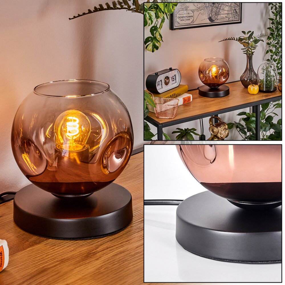 Ripoll Lampe à poser Noir, 1 lumière main product photo