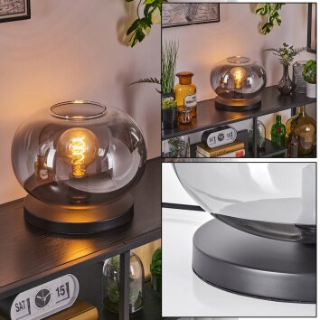 Apedo Lampe à poser Noir, 1 lumière Apedo Lampe à poser Noir, 1 lumière
