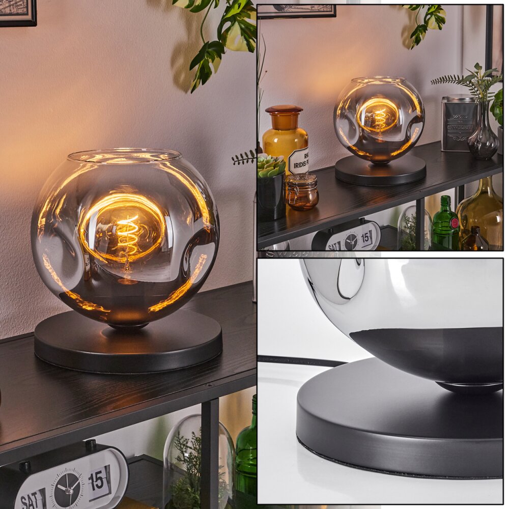 Ripoll Lampe à poser Noir, 1 lumière main product photo