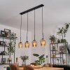 Vevino Suspension Noir, 4 lumières