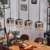 Lauden Suspension Noir, 4 lumières