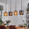 Lauden Suspension Noir, 4 lumières