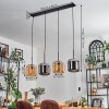 Lauden Suspension Noir, 4 lumières