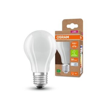 Luminaires Osram E27 LED 3.8 Watt blanc neutre 806 Lumen