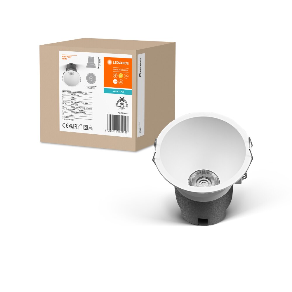 Twist Spot encastrable Luminaires Ledvance LED Blanc, 1 lumière main product photo