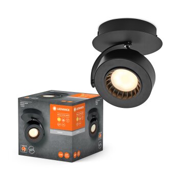 Decor Plafonnier Luminaires Ledvance LED Noir, 1 lumière Decor Plafonnier Luminaires Ledvance LED Noir, 1 lumière