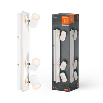 Decor Plafonnier Luminaires Ledvance LED Blanc, 3 lumières