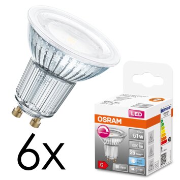 GU10 LED 7.9 Watt blanc neutre dimmable 650 Lumen