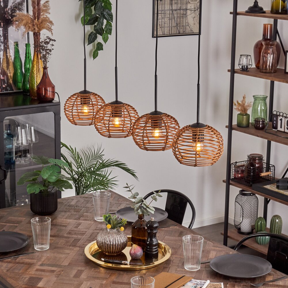 Mulstrand Suspension Écru, 4 lumières main product photo